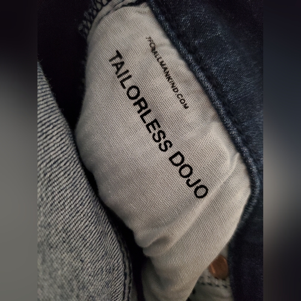 7 For All ManKind Dojo Gold Offset Pockets Size 30 - Picture 6 of 7
